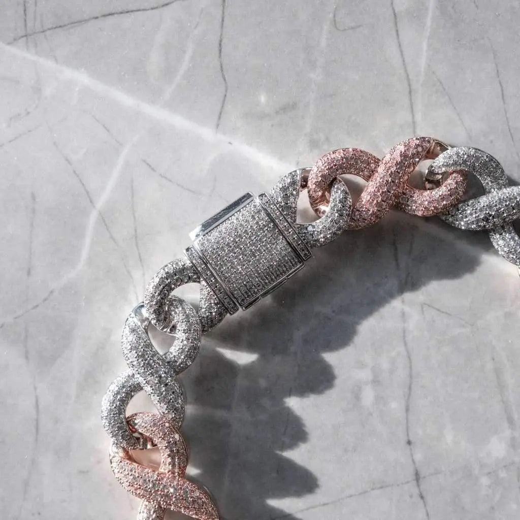 DIVINE CRYSTAL POLISHED CHAIN