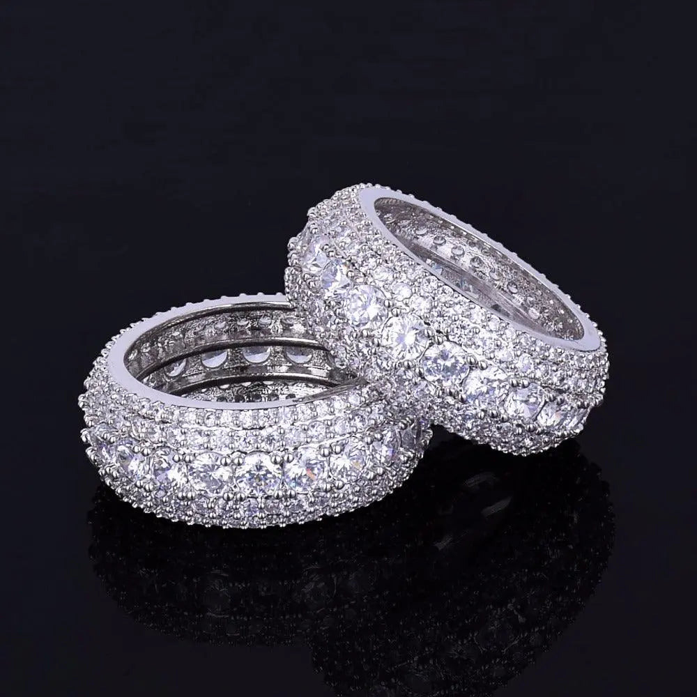 TENNIS ICED OUT RING
