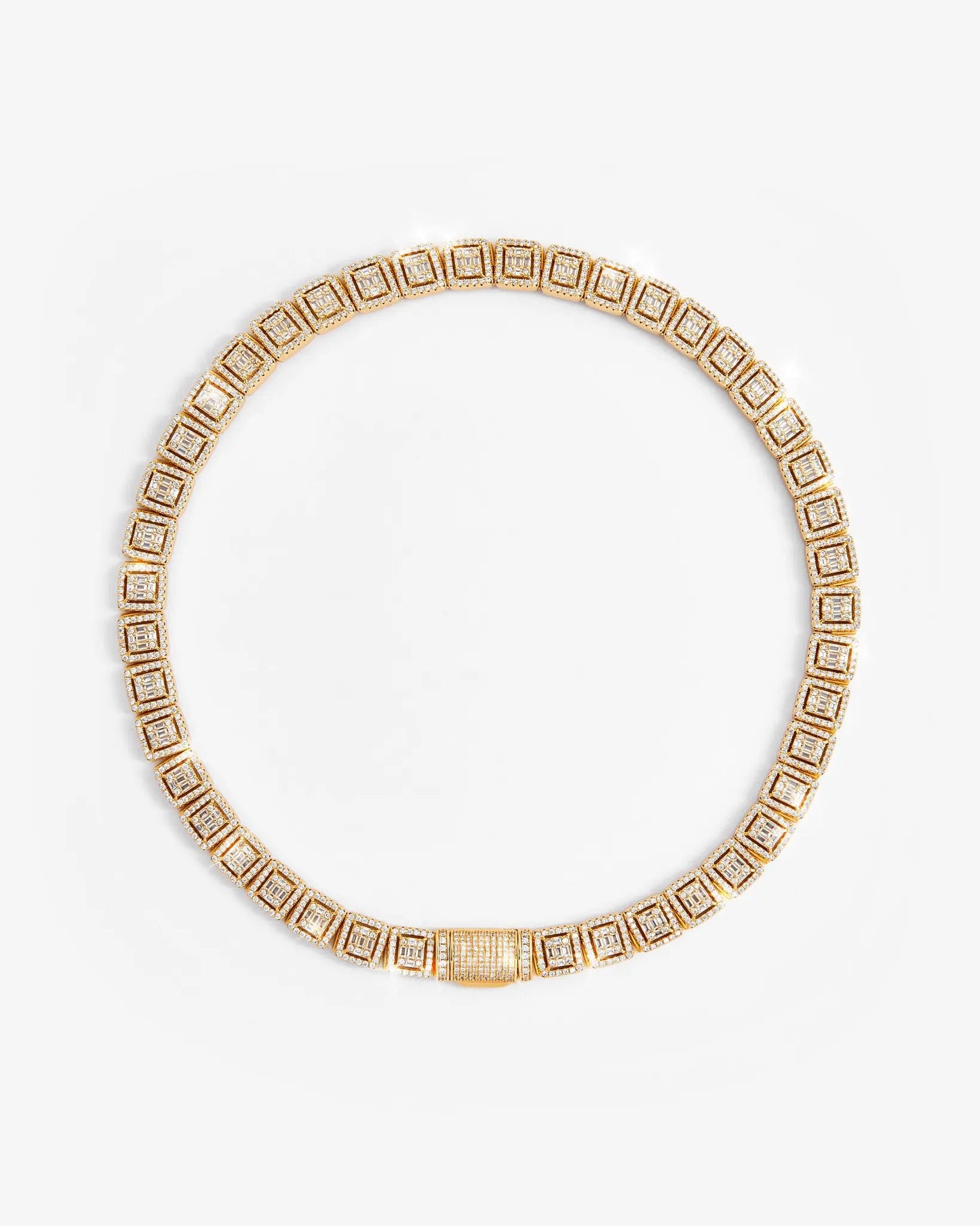 LUXE CLUSTER TENNIS CHAIN