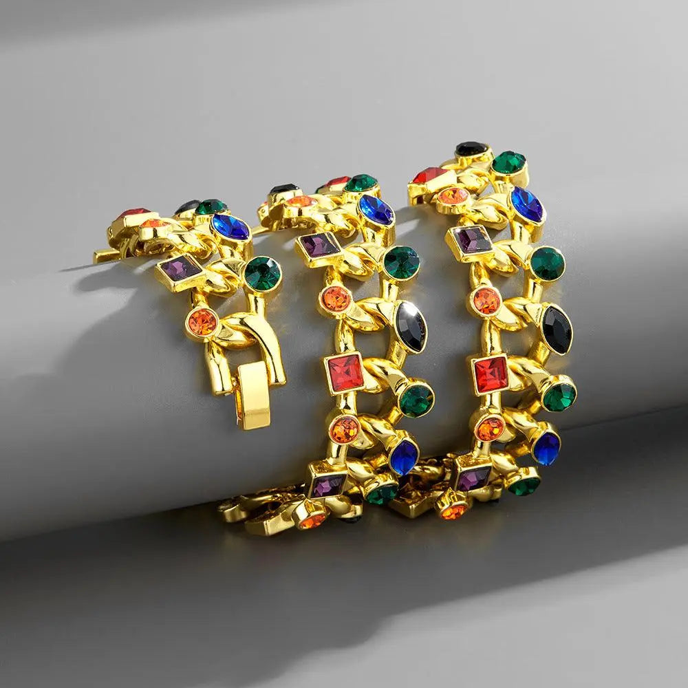 TWINSTONE CUBAN CHAIN