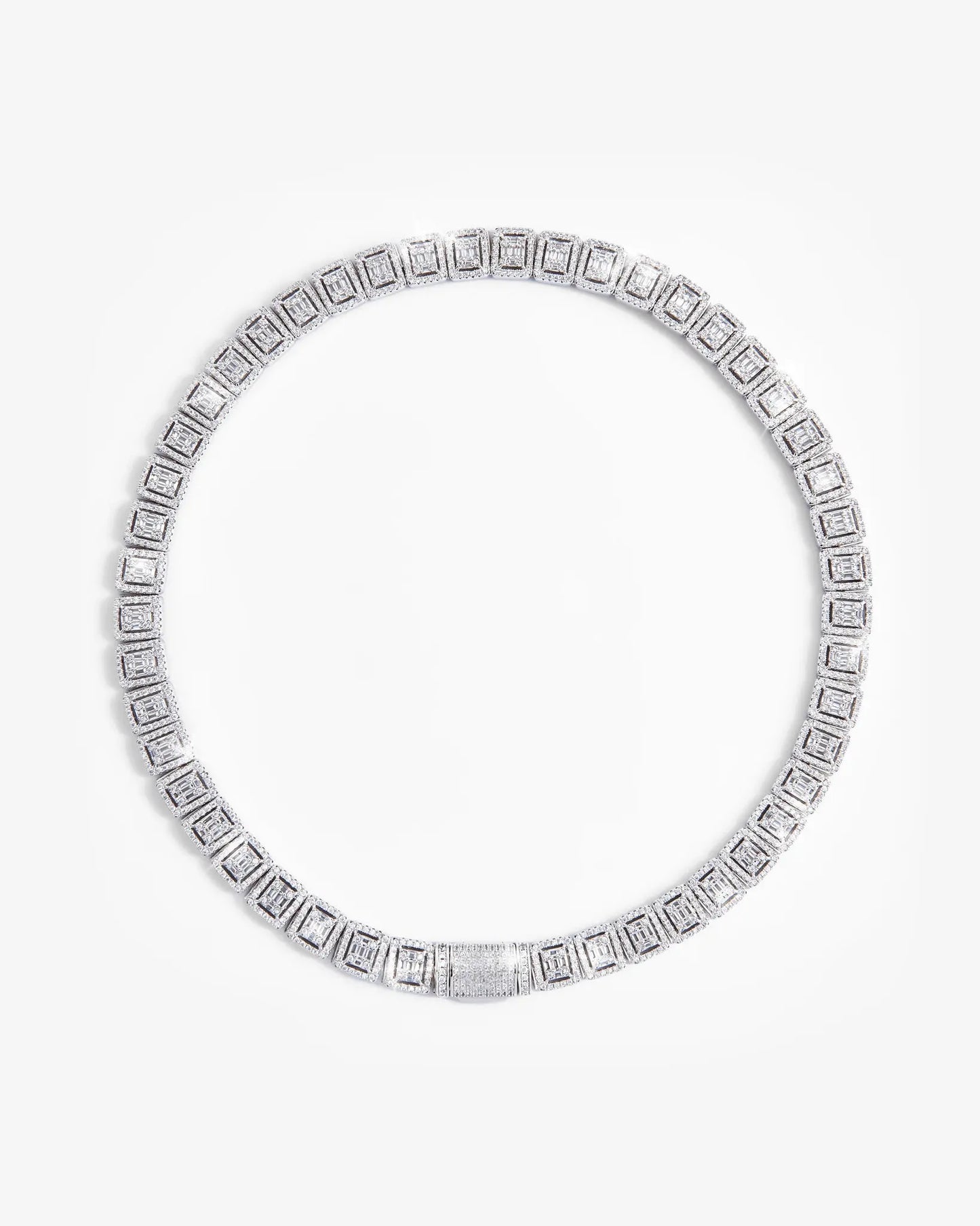 LUXE CLUSTER TENNIS CHAIN