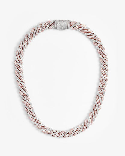 FROST POLISHED PRONG LINK CHAIN