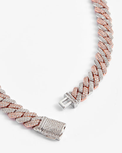 FROST POLISHED PRONG LINK CHAIN