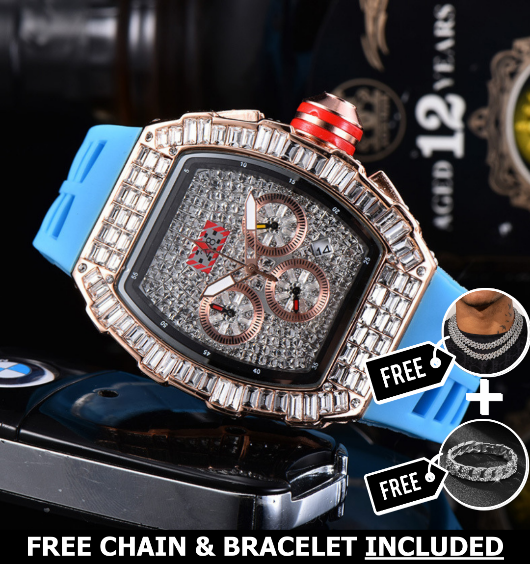 Coral Apex Ice Watch