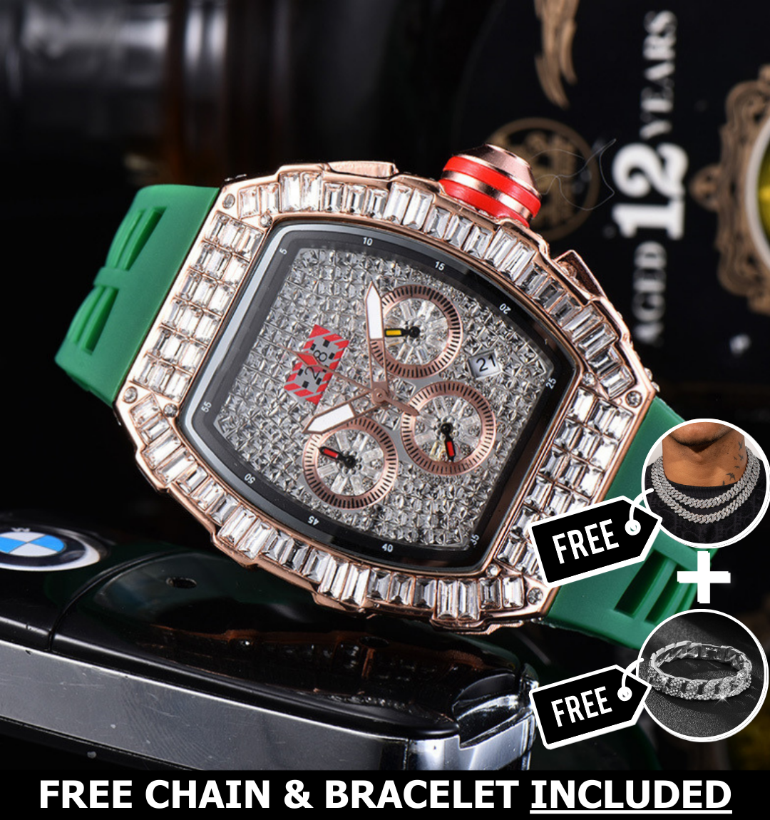 Coral Apex Ice Watch