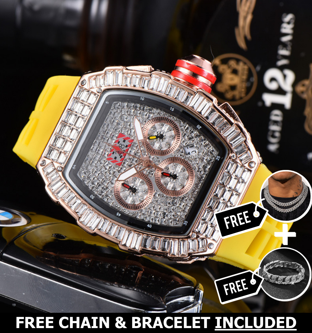 Coral Apex Ice Watch