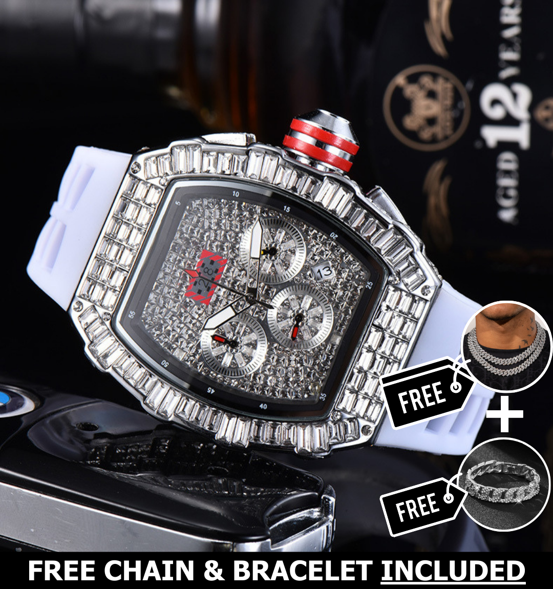 Coral Apex Ice Watch