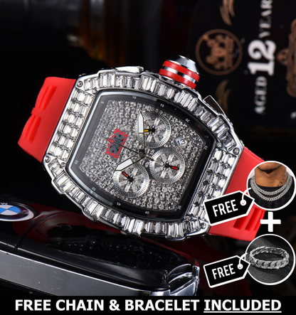 Coral Apex Ice Watch