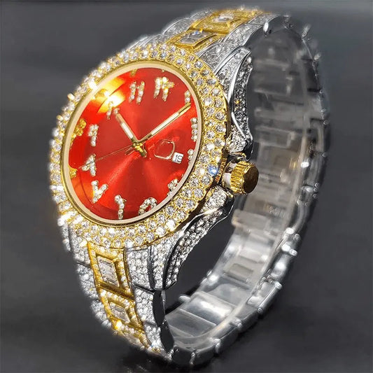 EXECUTIVE ARABIC DIAL CUBAN SET WATCH