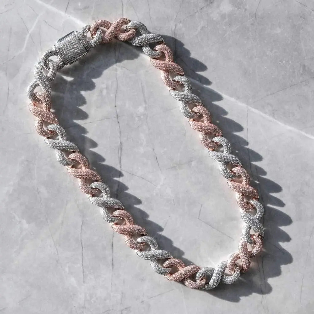 DIVINE CRYSTAL POLISHED CHAIN