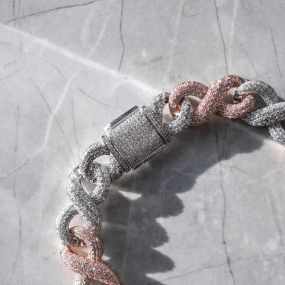 DIVINE CRYSTAL POLISHED CHAIN