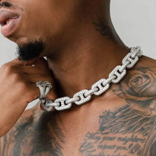NOVA CRYSTAL POLISHED CHAIN