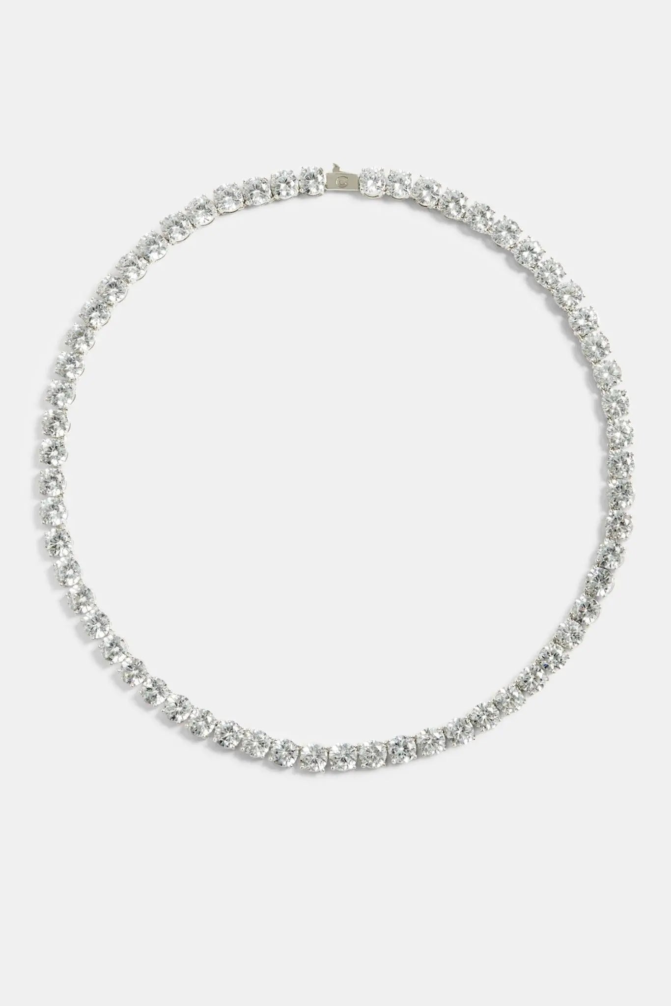 Tennis Chain - White Gold