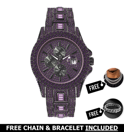 Kraken Iced Out Watch