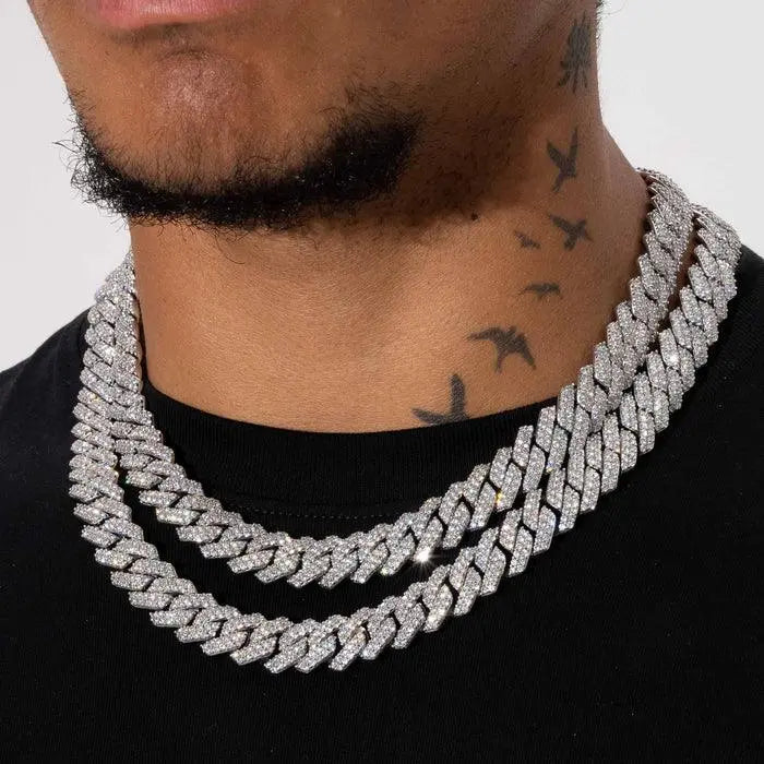 VVS ICED OUT CUBAN CHAIN