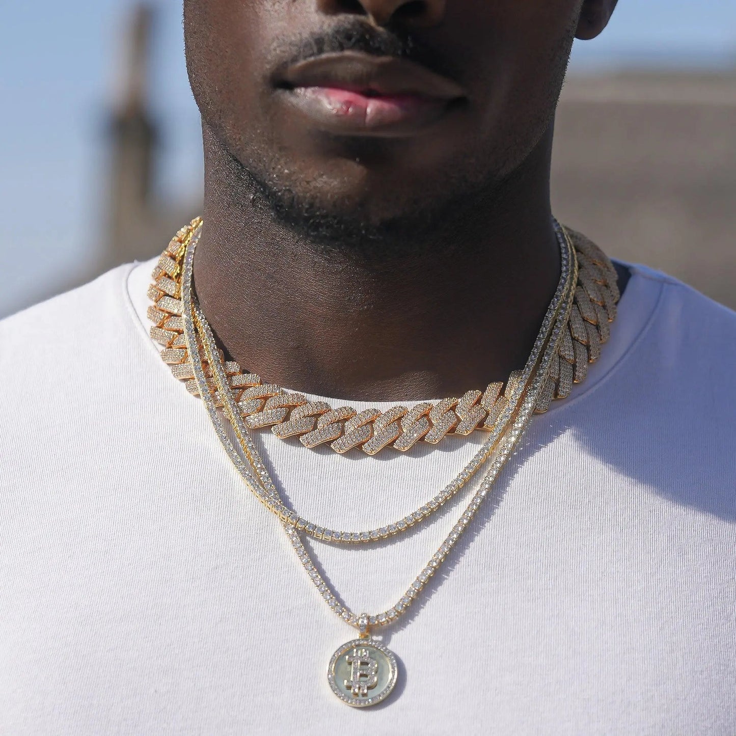 20mm MIAMI PRONG CHAIN
