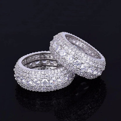 TENNIS ICED OUT RING