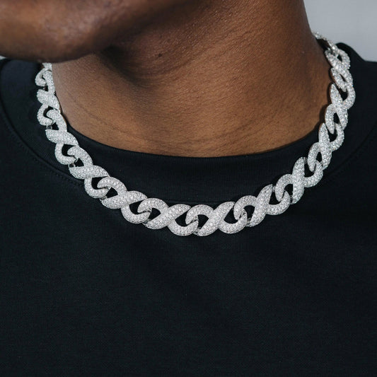 DIVINE CRYSTAL POLISHED CHAIN