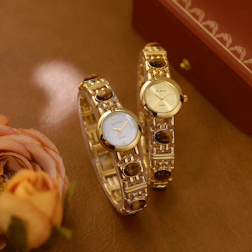 VELVET GOLD BRACELET WATCH