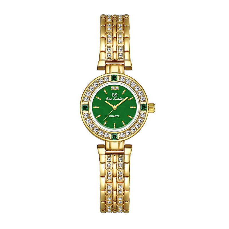 OPULENT GOLD BRACELET WATCH
