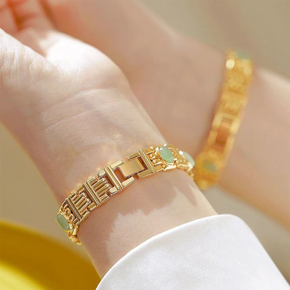 DIVA GOLD BRACELET WATCH
