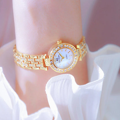 OPULENT GOLD BRACELET WATCH