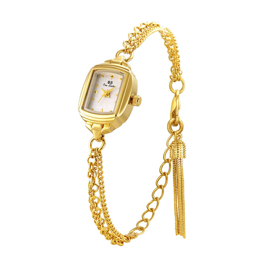 DELUXE GOLD BRACELET WATCH