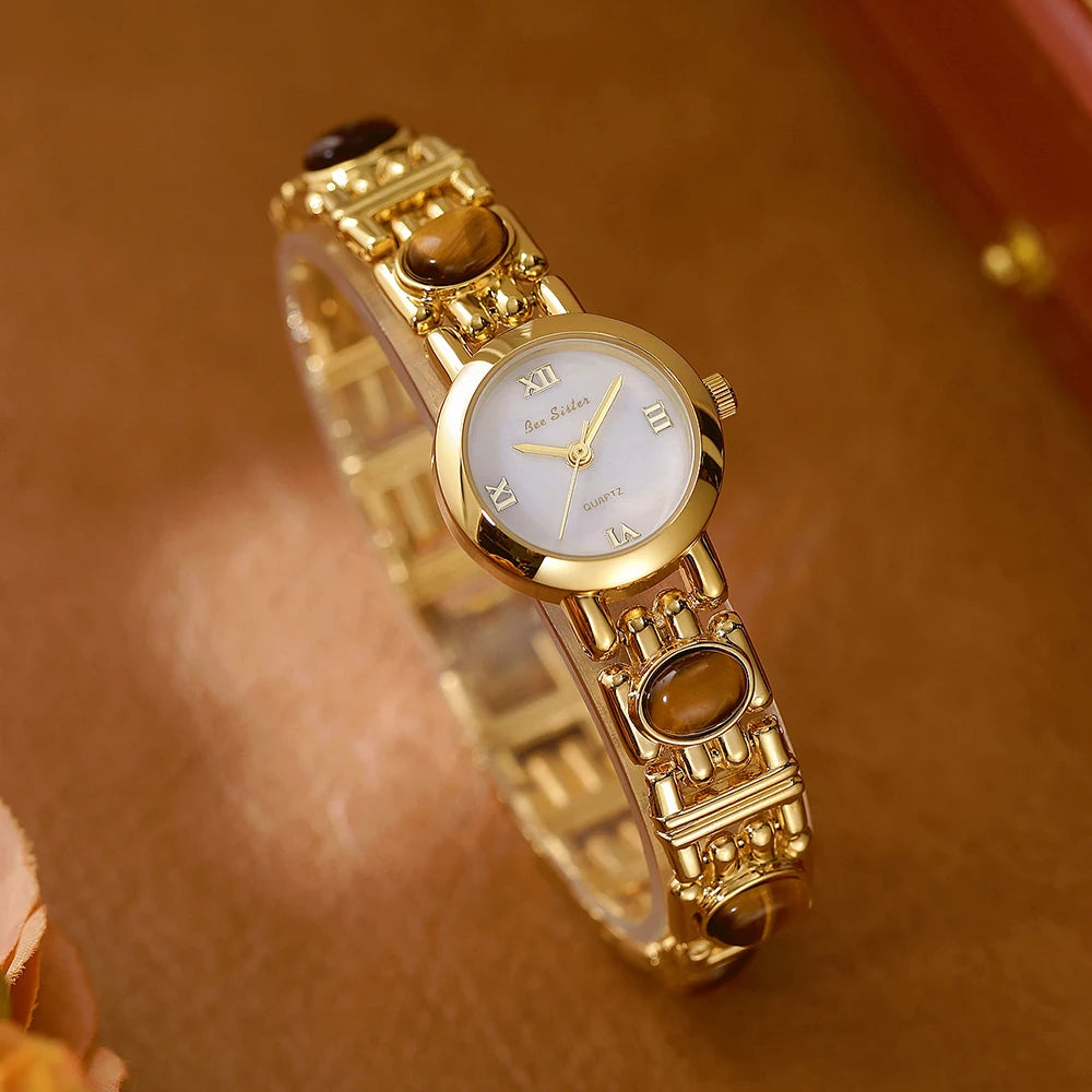 VELVET GOLD BRACELET WATCH