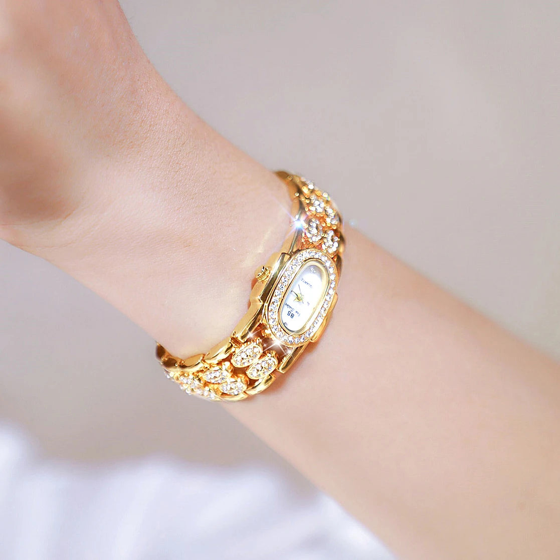 LADY GOLD BRACELET WATCH