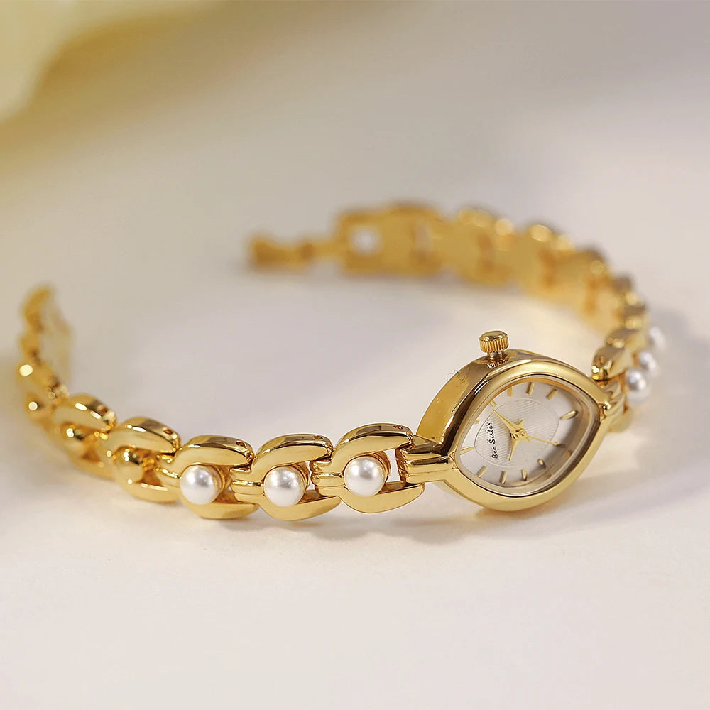 BELLE GOLD BRACELET WATCH