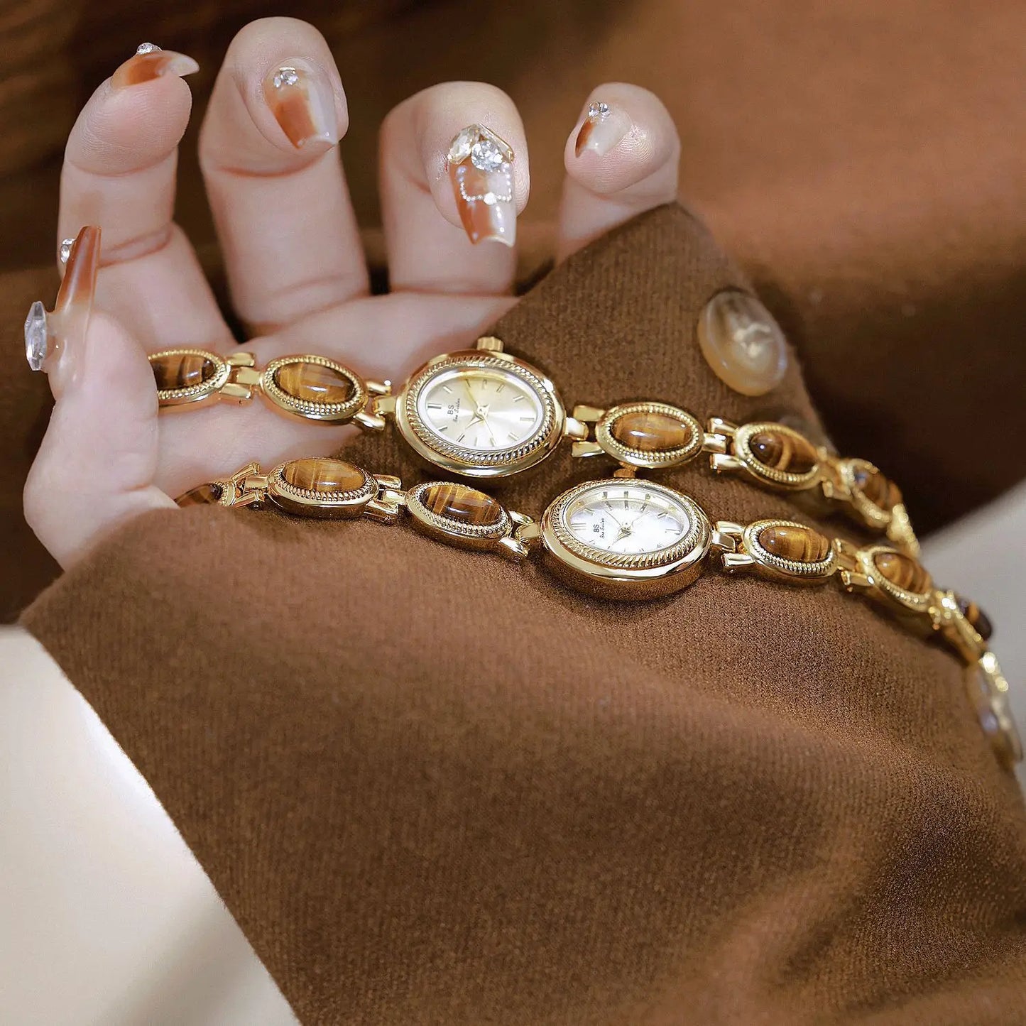 PASSION GOLD BRACELET WATCH