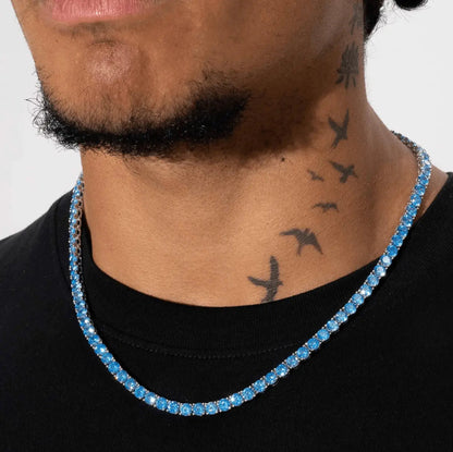 TENNIS CHAIN - ROYAL BLUE