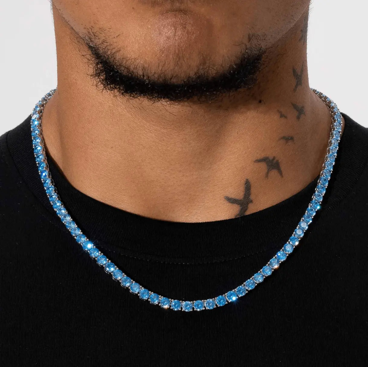 TENNIS CHAIN - ROYAL BLUE