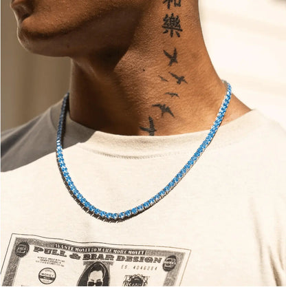 TENNIS CHAIN - ROYAL BLUE