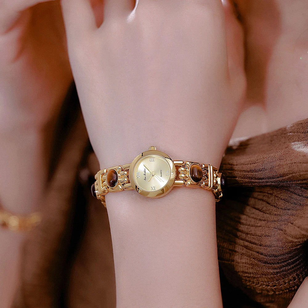 VELVET GOLD BRACELET WATCH