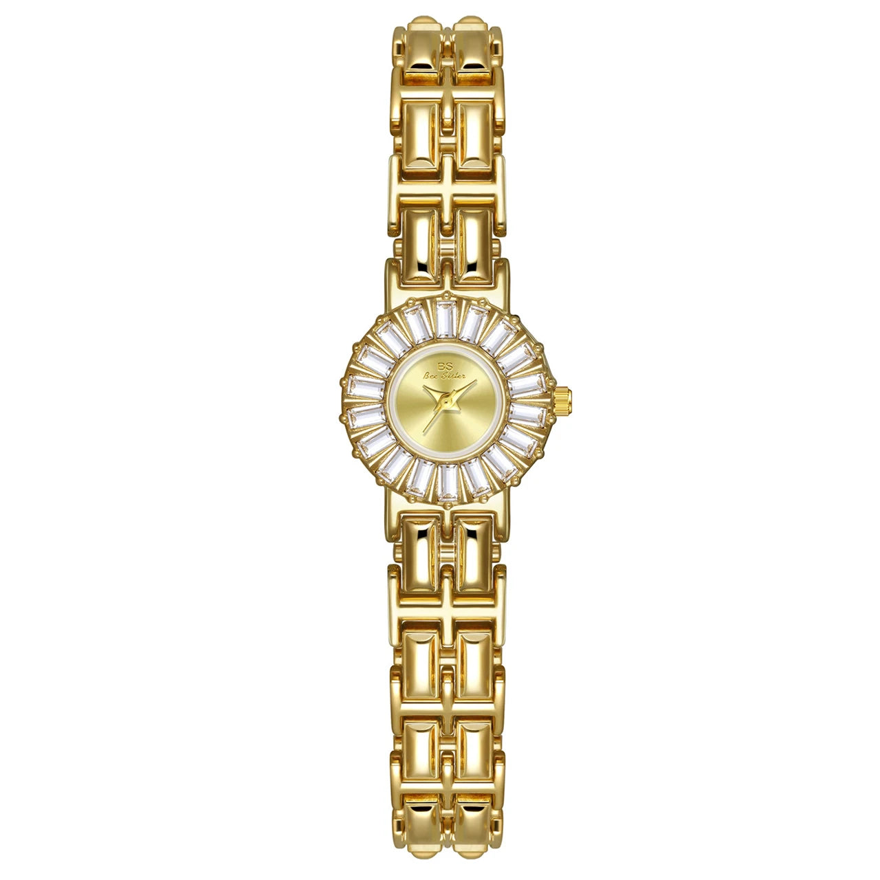 QUEEN GOLD BRACELET WATCH